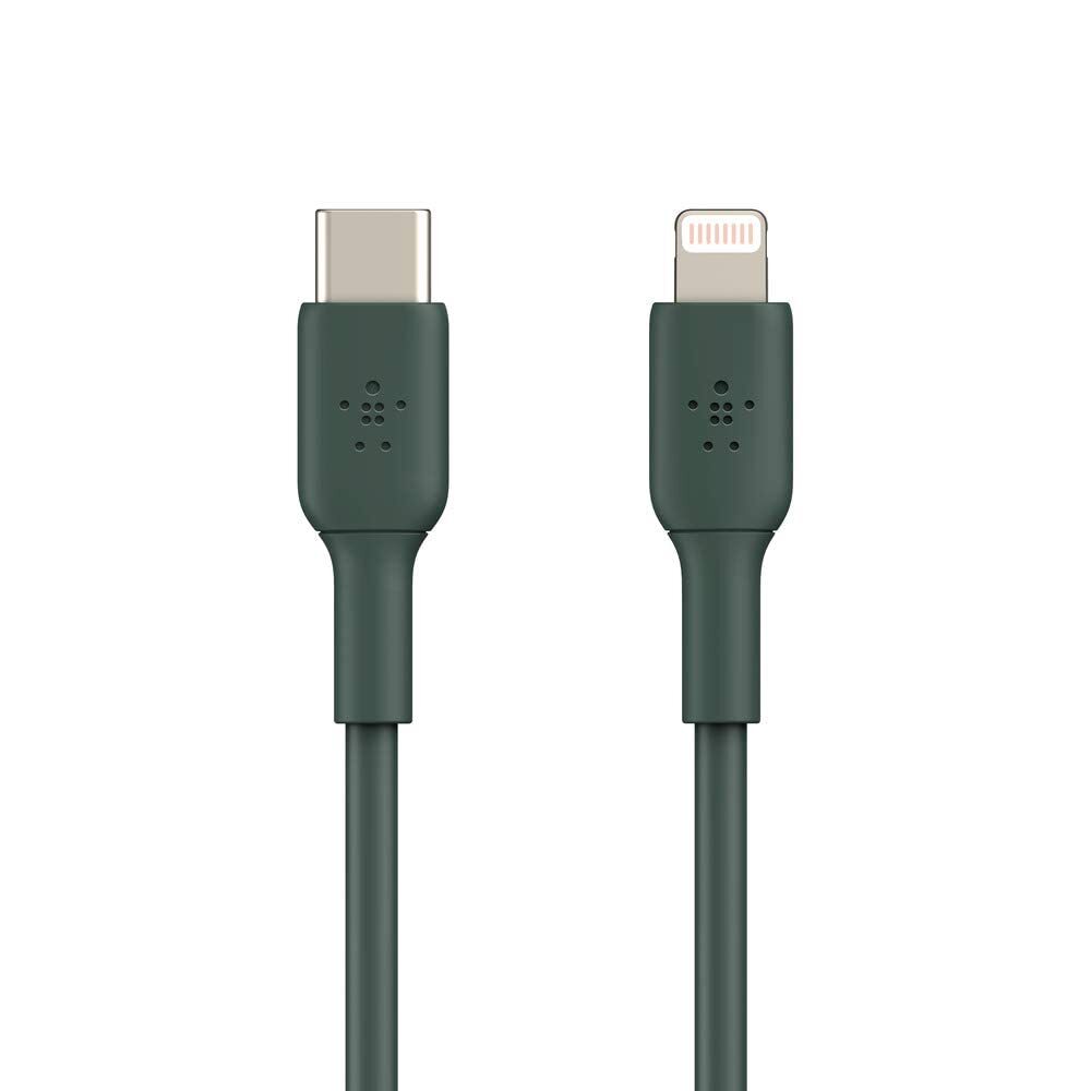 Belkin Apple Certified Lightning To Type C Cable, Fast Charging For Iphone, Ipad, Air Pods, 3.3 Feet (1 Meters) Midnight Green