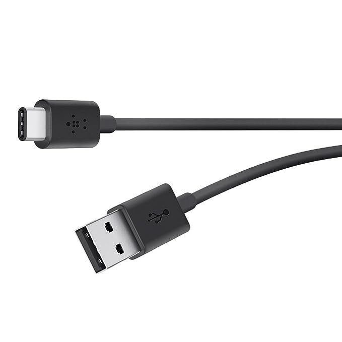 Belkin 2.0 USB-A to USB-C Charge Cable (Also Known as USB Type-C) - Black