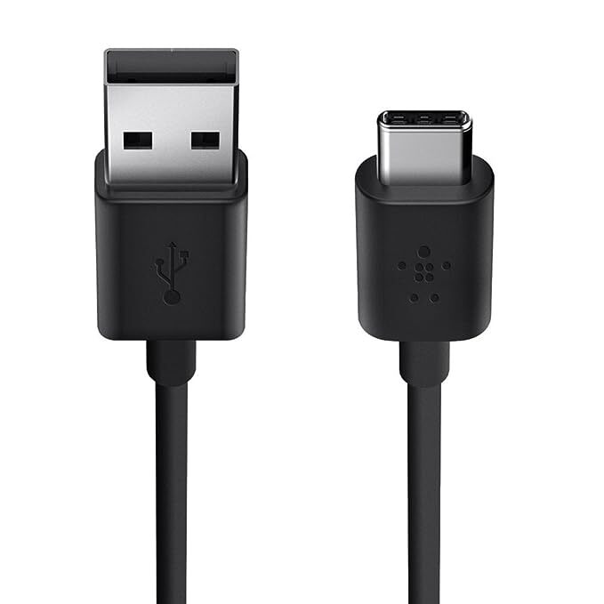 Belkin 2.0 USB-A to USB-C Charge Cable (Also Known as USB Type-C) - Black