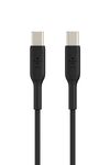 Belkin USB C to USB-C Fast Charging Type C Cable for Google Pixel & Galaxy Series, 60W PD, 6.6 feet (2 meter), USB-IF Certified - Black