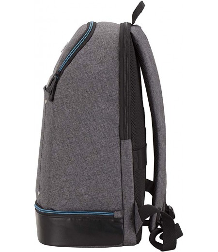 HP Backpack with Single Lunch Box Compartment (Grey)-M000000000171 www.mysocially.com