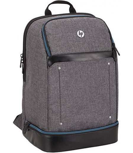 HP Backpack with Single Lunch Box Compartment (Grey)