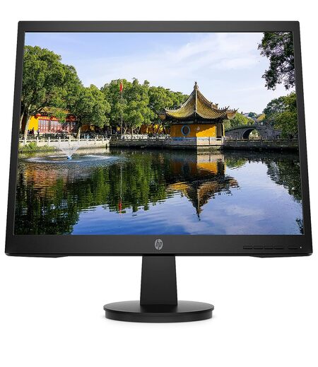 HP V22v 21.5" (54.6cm) LED 1921 x 1080 Pixels FHD Screen with 178 Degree Viewing Angles, 60Hz, Flicker Free, HDMI 1.4; VGA, 250 nits(450M4A6), V22v FHD Monitor, Black