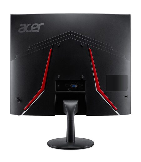 Acer ED240Q 23.6 inch (59.94 cm) LED 1920 x 1080 Pixels Full HD Backlit LED Curved Monitor LCD VA Panel Monitor| 250 Nits Brightness| 1500R I 1MS, 75Hz Refresh Rate| HDMI & VGA | Black