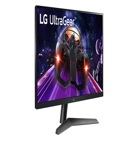 LG Ultragear 24GN60R-B 24-inch Gaming Monitor with IPS Display,1ms GtG, 144Hz, HDR10, AMD FreeSync Premium, Black