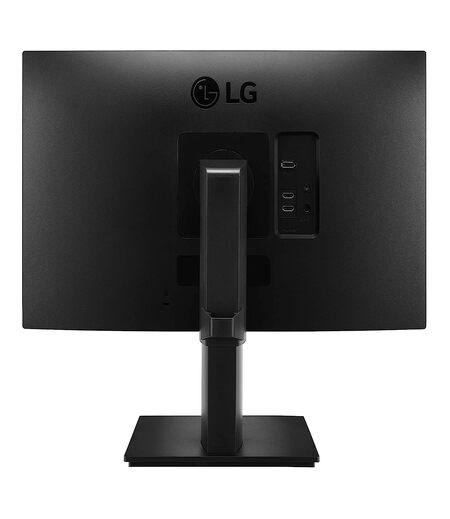 LG 24 inch (60.45 cm) QHD (2K) 2560 x 1440 Pixels, IPS-sRGB 99%, Height Adjust, Pivot (2Way), Swivel, Display Port, HDMIx 2, 3 Side Slim Border, Black Color - 24QP550