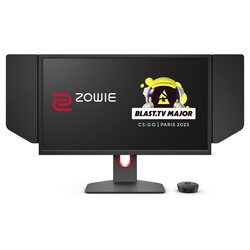 BenQ Zowie XL2566K 24.5"(62.3 cm) LCD 1920 x 1080 Pixels TN 360Hz Gaming Monitor |Motion Clarity with DyAc+TM  |1080P |XL Setting to ShareTM |Color Modes |S Switch |Shield |Smaller Base |Black