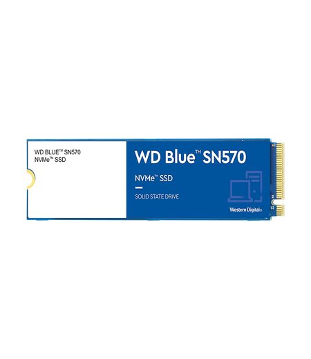 Western Digital WD Blue SN570 NVMe 1TB, Upto 3000MB/s, with Free 1 Month Adobe Creative Cloud Subscription, 5 Y Warranty, PCIe Gen 3 NVMe M.2 (2280), Internal Solid State Drive (SSD) (WDS100T3B0C)