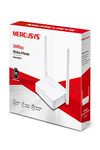 MERCUSYS N300 Wireless WiFi Router MW301R | Two 5dBi Antennas | 300Mbps Wi-Fi Speed | IPv6 Compatible | Parental Control | Guest Network - White