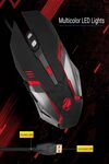 ZEBRONICS-Transformer-M with a High-Performance Gold-Plated USB Mouse: 6 Buttons, Multi-Color LED Lights,High-Resolution Sensor with max 3600 DPI, and DPI Switch(Black)