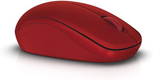 Dell Wireless Mouse WM126 - Red (4W71R)-M000000000188 www.mysocially.com
