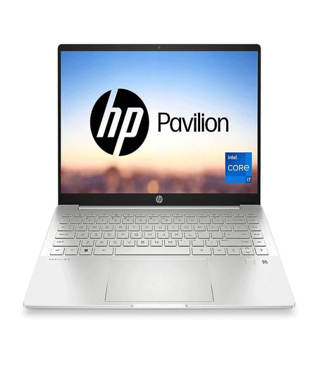 HP Pavilion Plus 14, 12th Gen Intel Core i7-12700H, 14-inch (35.6 cm), 2.8K, 16GB DDR4, 1TB SSD, Intel Iris Xe Graphics, FPR, Backlit KB, Audio by B&O (Win 11, MSO 2021, Silver, 1.4 kg), eh0024TU
