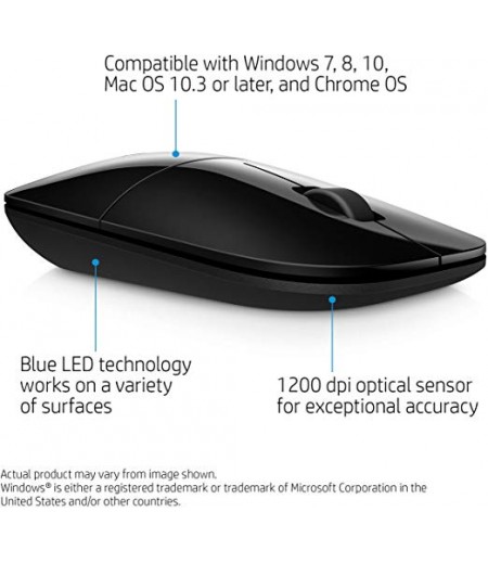 HP Z3700 Wireless Mouse (Black)