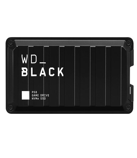 Western Digital WD_Black P50 Game Drive SSD 500GB, 2000MB/s R, USB 3.2 Gen 2x2, for PS4, X Box, PC & Mac, 5Y Warranty
