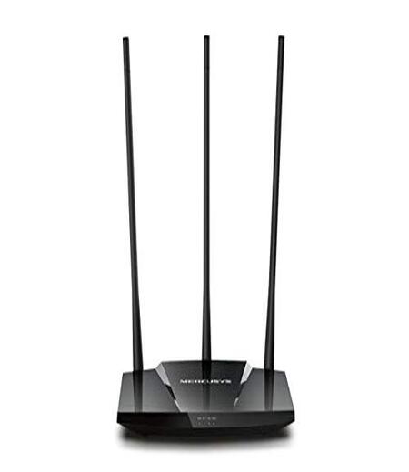 Mercusys MW330HP 300 Mbps WiFi Wi-Fi High Power Wireless N Router | High Gain 7dBi Antennas | PA Chip | Turto Button | Easy Installation