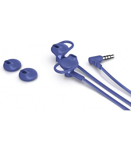 HP 150 in-Ear Headphone with Mic and Powerful Bass (Blue)-M000000000207 www.mysocially.com