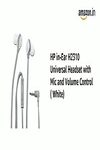 HP in-Ear H2310 Universal Headset with Mic and Volume Control (White)-M000000000208 www.mysocially.com