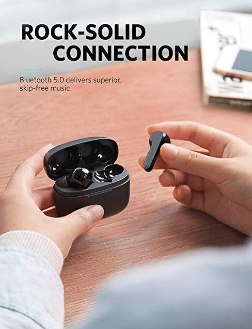 Soundcore Liberty Air True-Wireless Earphones with Bluetooth 5.0, Graphene Enhanced Drivers and Charging case-M000000000231 www.mysocially.com