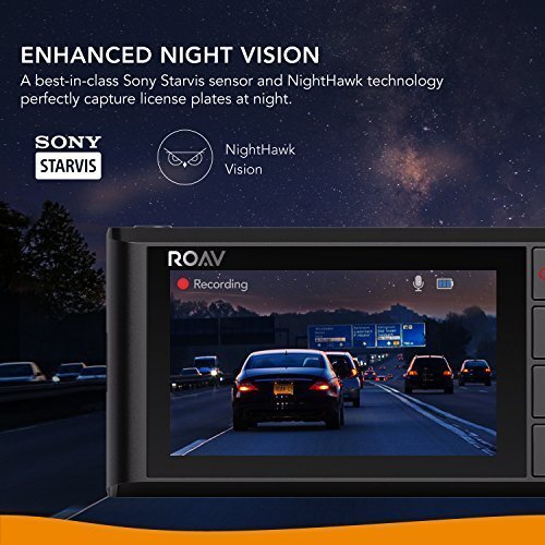 Roav by Anker Dash Cam C2 Pro with FHD 1080p, Sony Starvis Sensor, 4-Lane Wide-Angle Lens, GPS Logging, Built-in Wi-Fi, and Dedicated App, G-Sensor, WDR, Loop Recording, Night Mode-M000000000237 www.mysocially.com