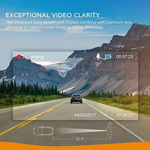 Roav by Anker Dash Cam C2 Pro with FHD 1080p, Sony Starvis Sensor, 4-Lane Wide-Angle Lens, GPS Logging, Built-in Wi-Fi, and Dedicated App, G-Sensor, WDR, Loop Recording, Night Mode-M000000000237 www.mysocially.com