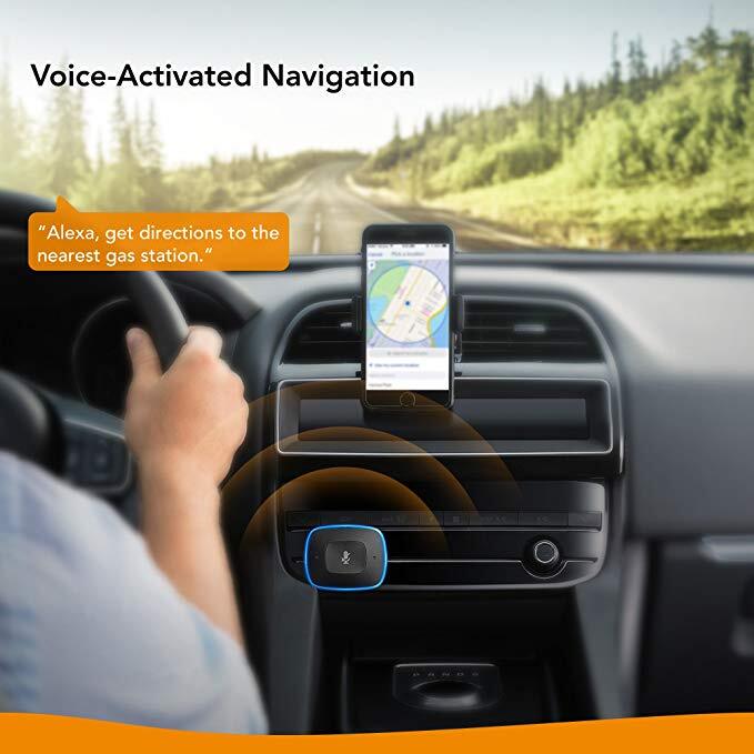 Roav Viva Pro, by Anker, Alexa-Enabled 2-Port USB Car Charger for Navigation, Hands-Free Calling, and Music. for Cars with Bluetooth/CarPlay/Android Auto/Aux-in/FM Reception-M000000000238 www.mysocially.com