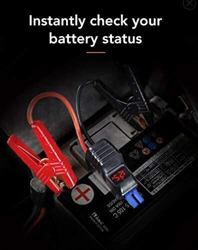 ROAV By Anker Jump Starter Pro 800A Peak 12V for Petrol Engines up to 6.0L or Diesel Engines up to 3.0L, Ultra Portable Charger with Advanced Safety Protection with Built-in LED Flashlight and Compass-M000000000239 www.mysocially.com
