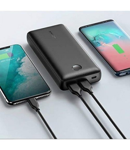 Anker PowerCore 10000 mAH High-Speed Charging with PowerIQ Power Bank for iPhone, Samsung Galaxy and More (Black)