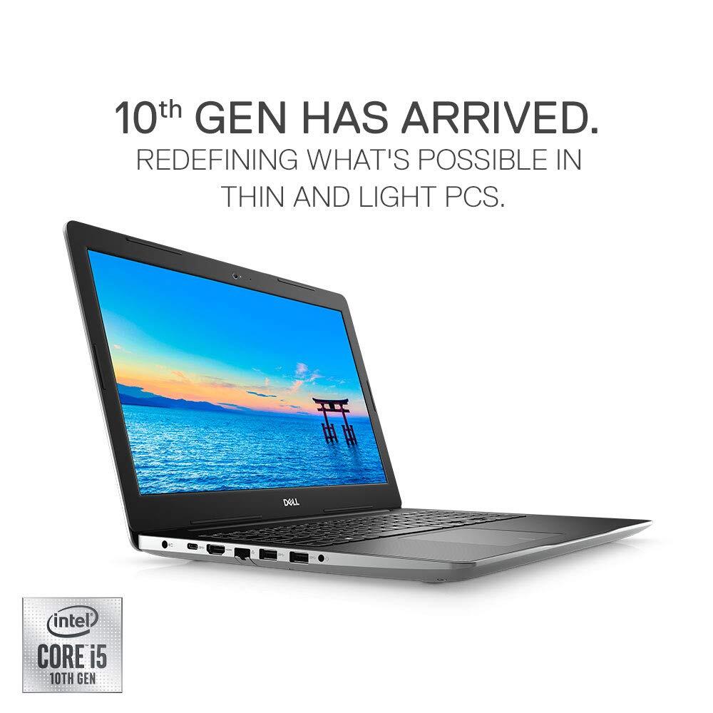 Dell Inspiron 3593 15.6-inch Laptop (10th Gen Ci5-1035G1/8GB/1TB HDD + 256GB SSD/W10+ MSO/2GB NVIDIA MX 250 NVIDIA), Platinum Silver-M000000000287 www.mysocially.com