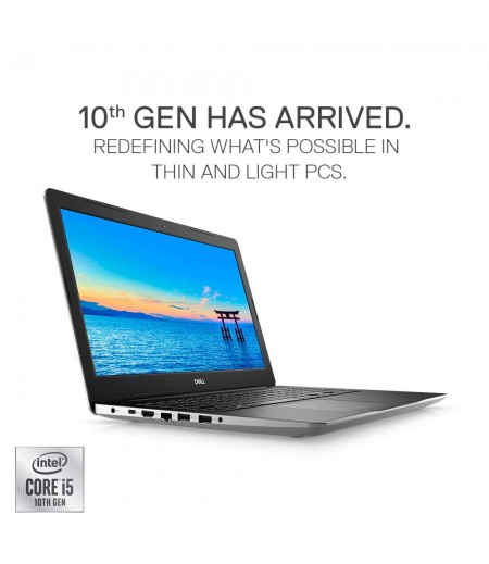 Dell Inspiron 3593 15.6-inch Laptop (10th Gen Ci5-1035G1/8GB/1TB HDD + 256GB SSD/W10+ MSO/2GB NVIDIA MX 250 NVIDIA), Platinum Silver-M000000000287 www.mysocially.com