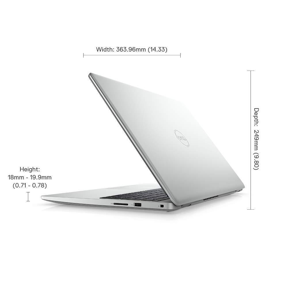Dell Inspiron 5593 15.6-inch Laptop (10th Gen Core i5-1035G1/8GB/512GB SSD/Window 10 + Microsoft Office/2 GB NVidia MX 230 Graphics), Silver-M000000000295 www.mysocially.com