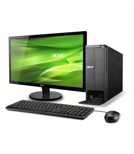 Acer Veriton IC6777K (I3-8100/4GB/1TB/DOS/3 Year Warranty )LED V206HQL 21.5 Inch-M000000000332 www.mysocially.com