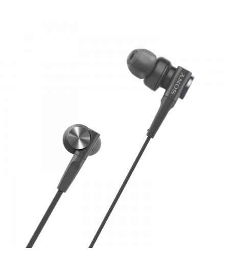 Sony MDR-XB55AP Wired Extra Bass in-Ear Headphones with Tangle Free Cable, 3.5mm Jack, Headset with Mic for Phone Calls and 1 Year Warranty - (Black)-M000000000379 www.mysocially.com
