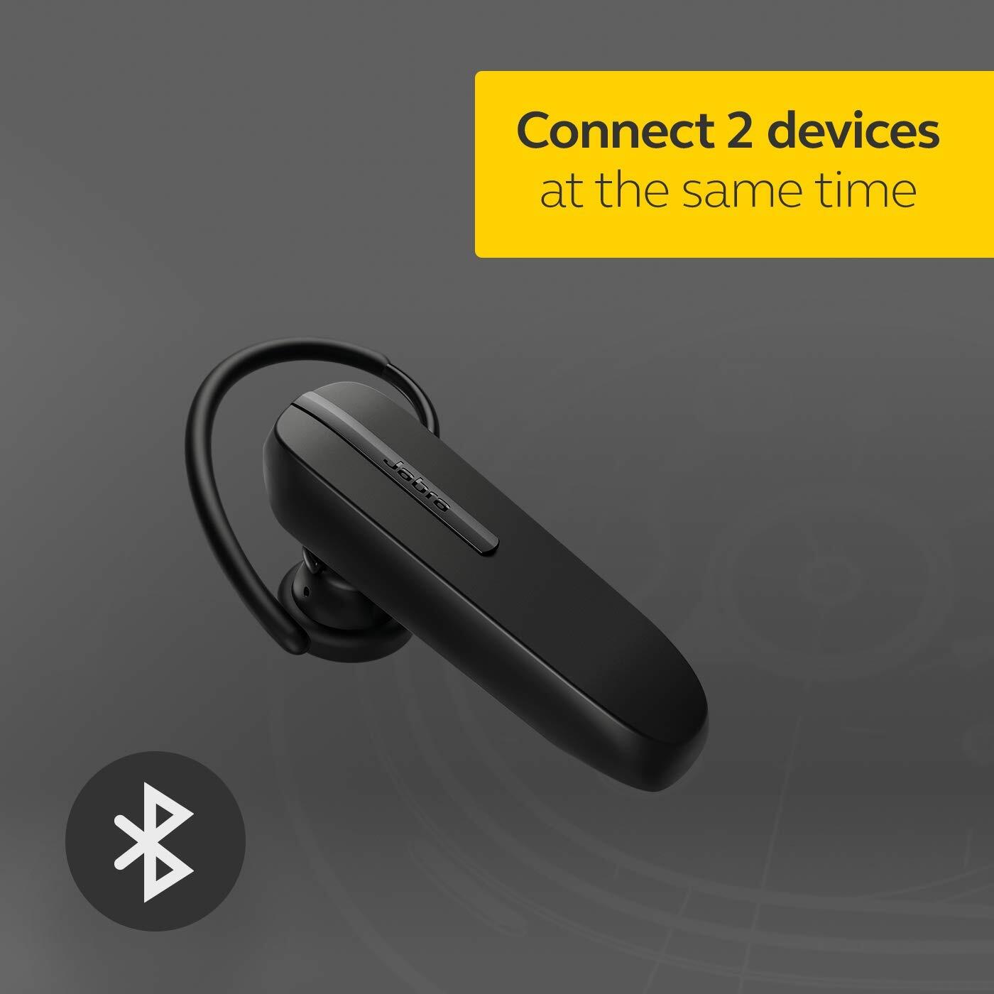 Jabra Talk 5 Bluetooth Headset - Black-M000000000416 www.mysocially.com