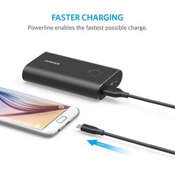 Anker Powerline 6-feet Micro USB Charging Cable for Android Smartphones