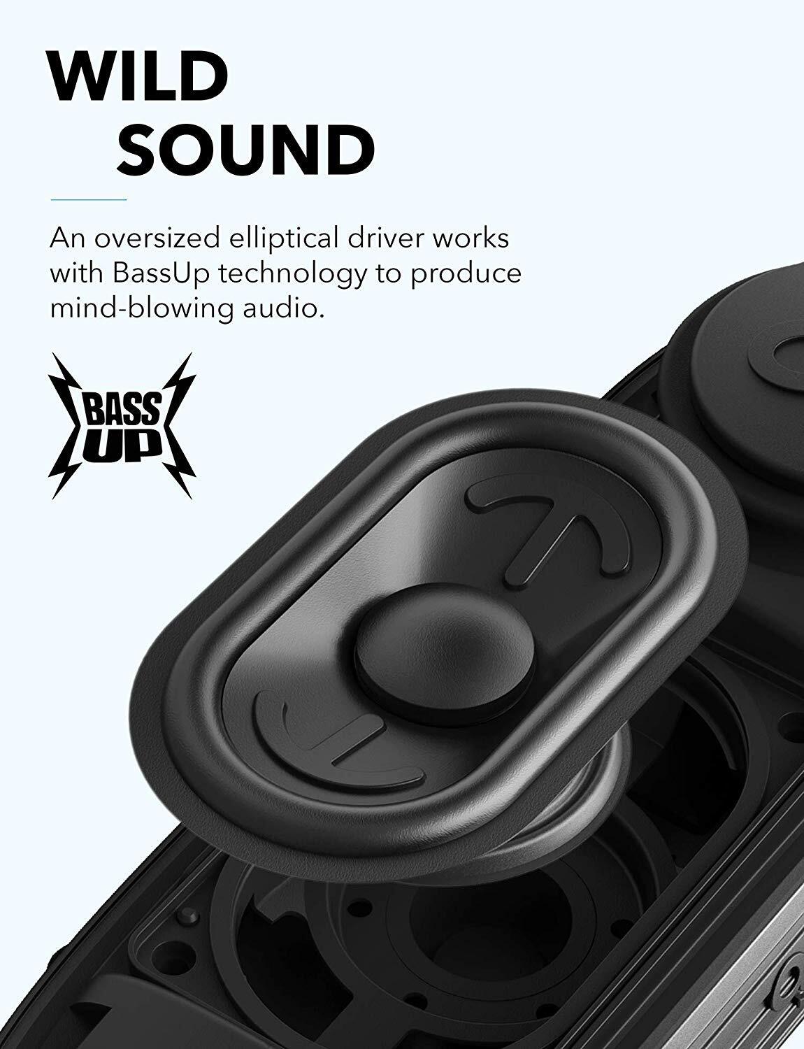 Soundcore Speaker Icon by Anker, Bluetooth and Waterproof Portable Speaker for Adventures, IP67 Water Resistance, 12-Hour Playtime-M000000000459 www.mysocially.com