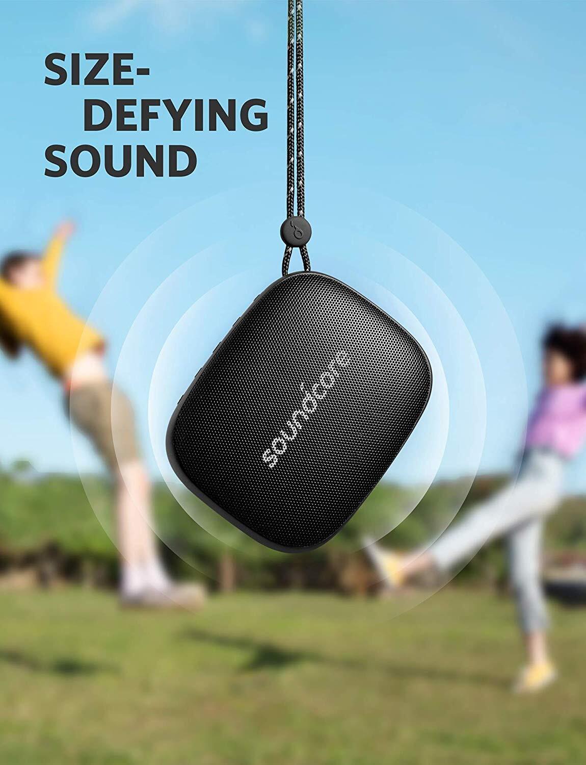 Soundcore Anker Icon Mini Waterproof Bluetooth Speaker with Explosive Sound, IP67 Water Resistance, Pocket Size and Built-in Mic-M000000000460 www.mysocially.com