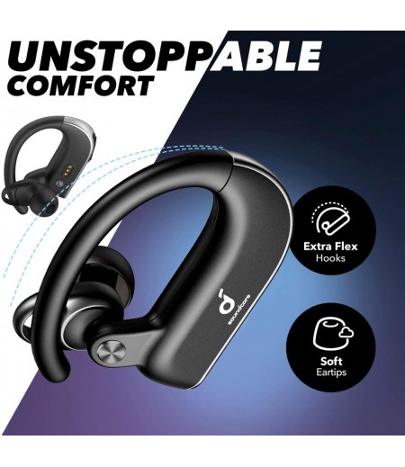 Soundcore Spirit X2 True-Wireless Sport Earphones with Body-Moving Bass and Extreme IP68 Protection-M000000000466 www.mysocially.com