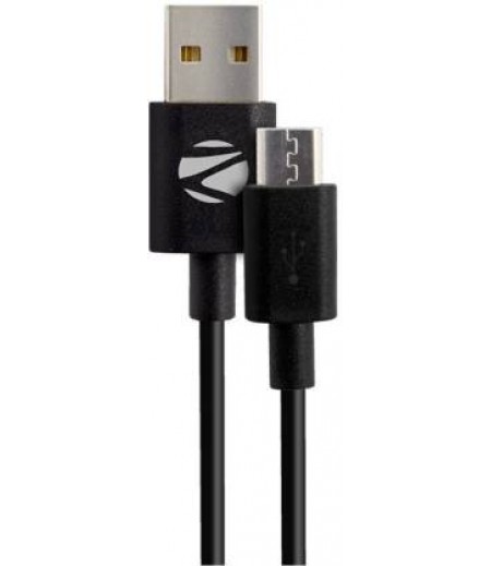 Zebronics UMC100 1 m Micro USB Cable  (Compatible with All Smartphones, Tablets and MP3 player, Black, One Cable)
