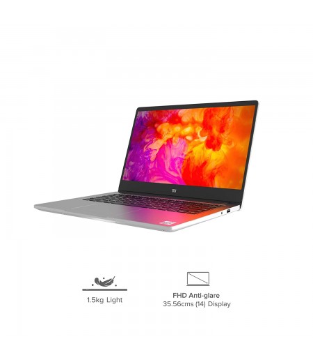 Mi Notebook 14 Intel Core i5-10210U, 10th Gen Thin and Light Laptop (8GB/512GB SSD/Windows 10/Intel UHD Graphics/Silver/1.5Kg) XMA1901-FA