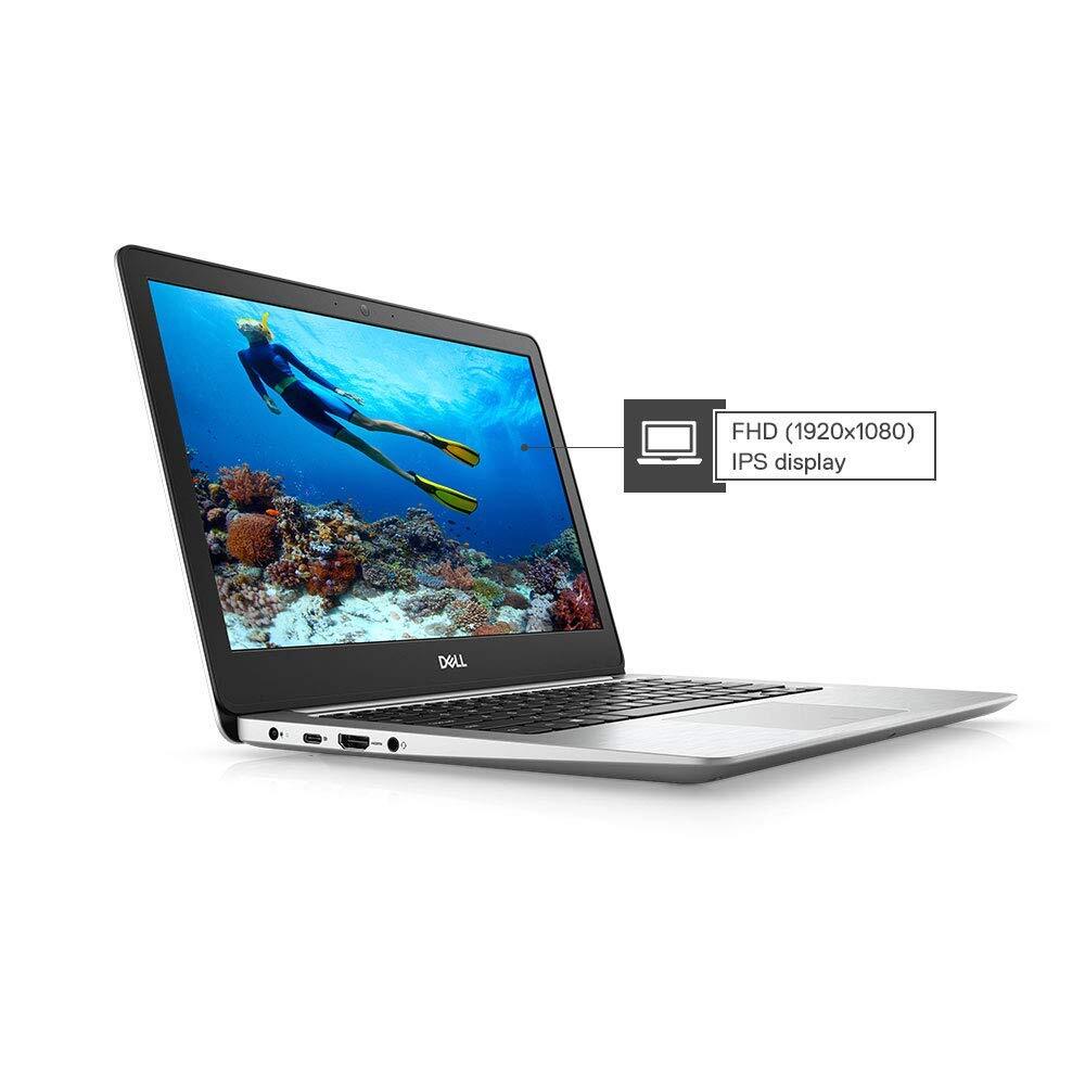 Dell Inspiron 5370 13.3-inch FHD Laptop (Core i7-8550U/8GB/256GB/Windows 10 + MS Office/2GB Graphics/Silver)-M000000000509 www.mysocially.com
