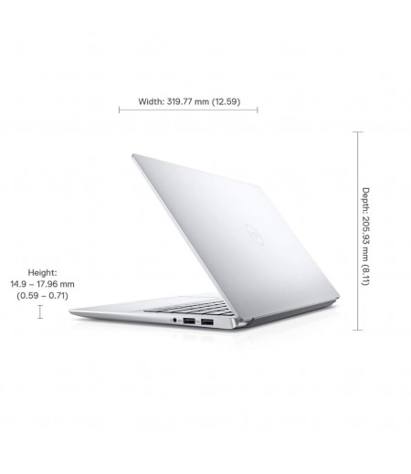 Dell Inspiron 7490 14-inch FHD Display Laptop (10th Gen i5-10210U/8GB/512GB SSD/Win 10 + MS Office/Integrated Graphics), Silver-M000000000515 www.mysocially.com