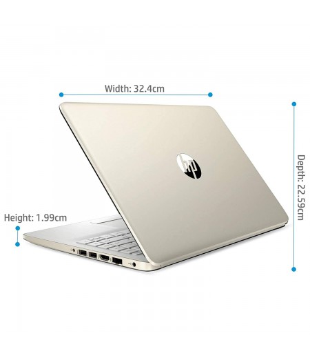 HP 14s cf3006tu 14-inch Laptop (Core i3-1005G1/4GB/1TB HDD/Windows 10 Home/Intel UHD Graphics), Natural Silver-M000000000527 www.mysocially.com