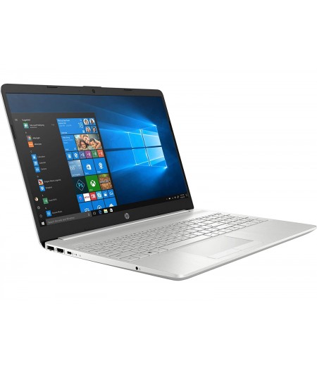 HP 15 10th Gen Core i5 15.6-inch FHD Laptop (i5-10210U/8GB/1TB HDD + 256GB SSD/Win 10/MS Office/2GB NVIDIA GeForce MX130 Graphics/Natural Silver/1.74kg)