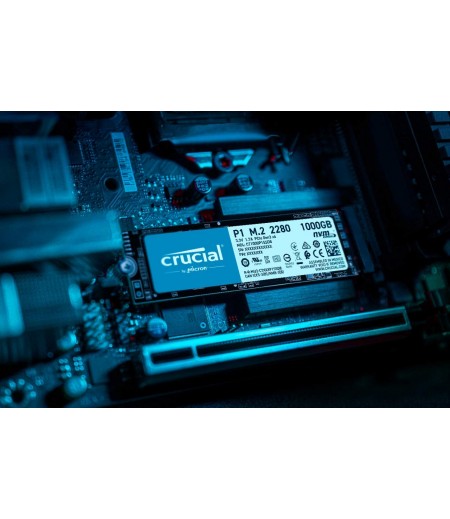 Crucial P1 1TB 3D NAND NVMe PCIe M.2 SSD - CT1000P1SSD8-M000000000595 www.mysocially.com