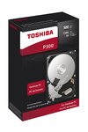 Toshiba P300 500GB Desktop 3.5 Inch SATA 6Gb/s 7200rpm Internal Hard Drive