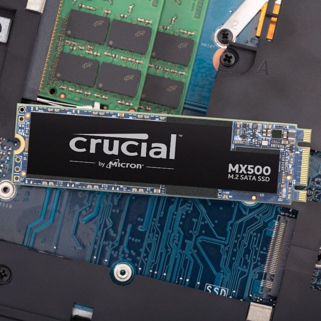 Crucial MX500 500GB 3D NAND SATA 2.5 Inch Internal SSD (CT500MX500SSD1)-M000000000588 www.mysocially.com