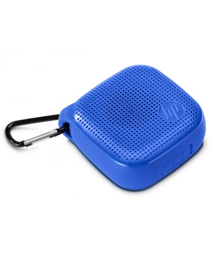 HP Mini 300 Bluetooth Speakers with AUX Connectivity and Splash Resistance, Blue