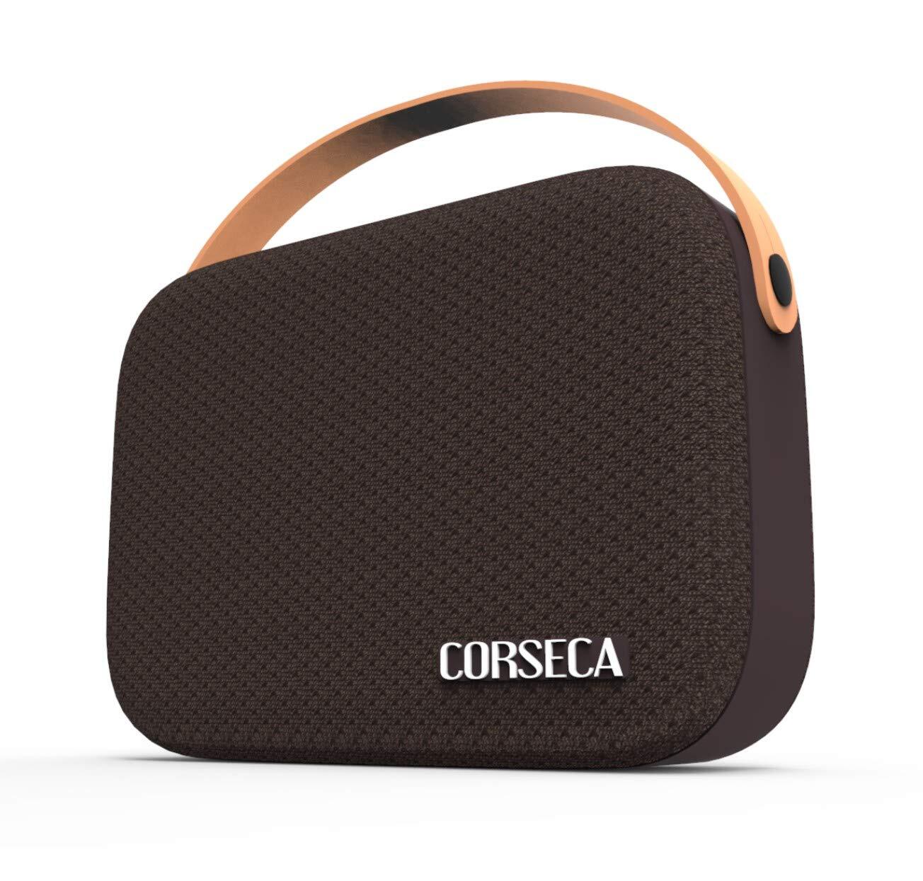 Corseca DMS2400 Cookie Bluetooth Speaker, Brown