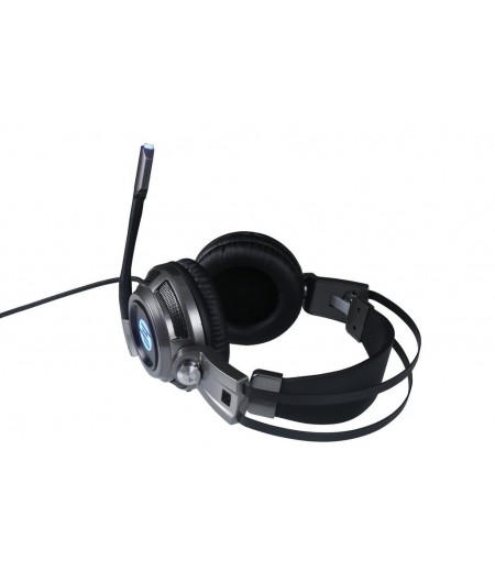 HP H200 Over-Ear Wired Gaming Headphone with Built-in Microphone