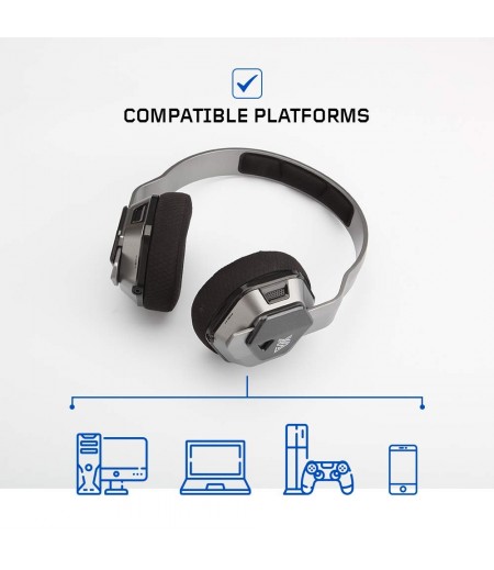 Xanova Ocala Gaming Headset, Gray